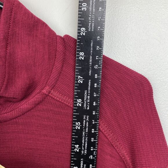 Tommy Bahama sweater Mens m red long sleeve 1/4 zip NWT MSRP $118 - Picture 9 of 10